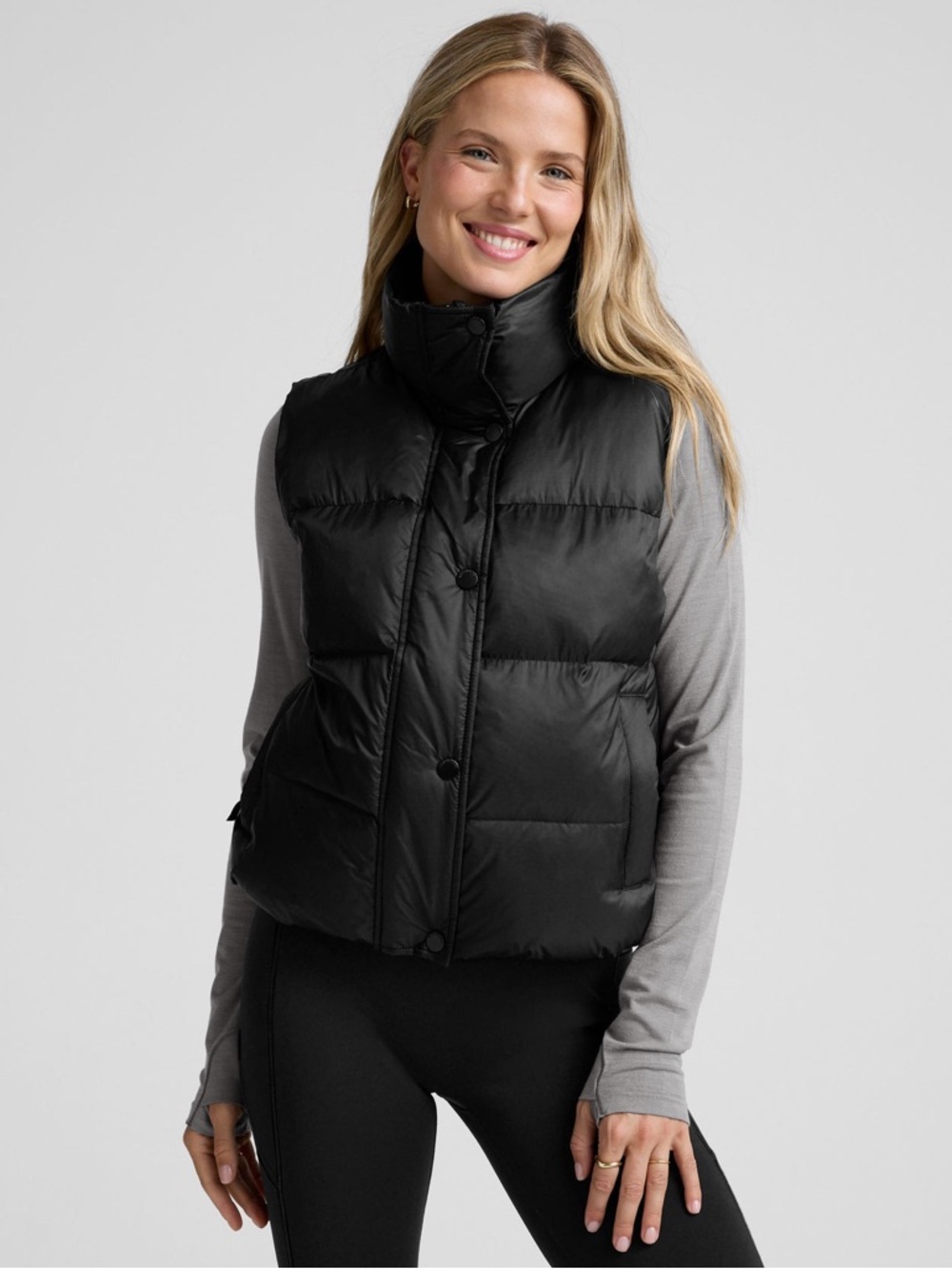Beyond Yoga Big Cozy Puffer Vest
